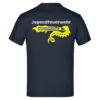 Jugendfeuerwehr T-Shirt Firedragon navy hinten
