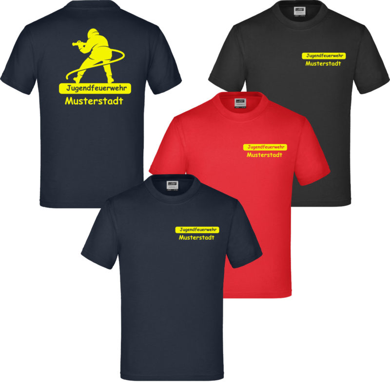 Jugendfeuerwehr T-Shirt "Fireman" titelbild