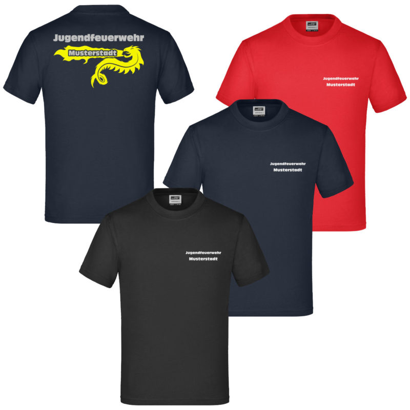 Jugendfeuerwehr T-Shirt Firedragon