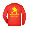 Jugendfeuerwehr Sweater rot hinten