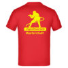 Jugendfeuerwehr T-Shirt "Fireman" rot hinten