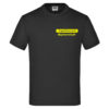 Jugendfeuerwehr T-Shirt "Fireman" schwarz vorn